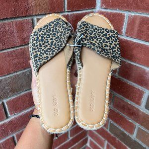 OLD NAVY SLIDE ESPADRILLES SANDALS SIZE 7